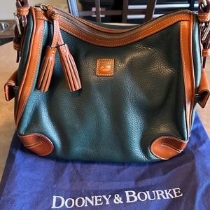 Dooney & Bourke Forest Green Leather Handbag